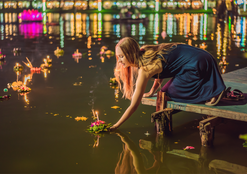Loy Krathong Festival in Phuket