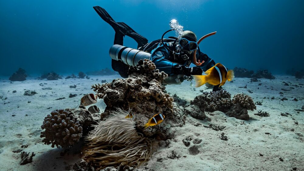 snorkelling